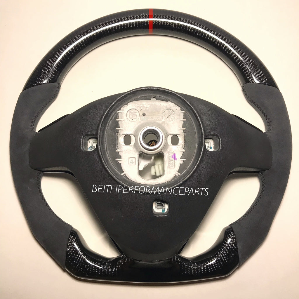 2004-2007 Cadillac CTS-V – Carbon – Black Stitching, Red Stripe