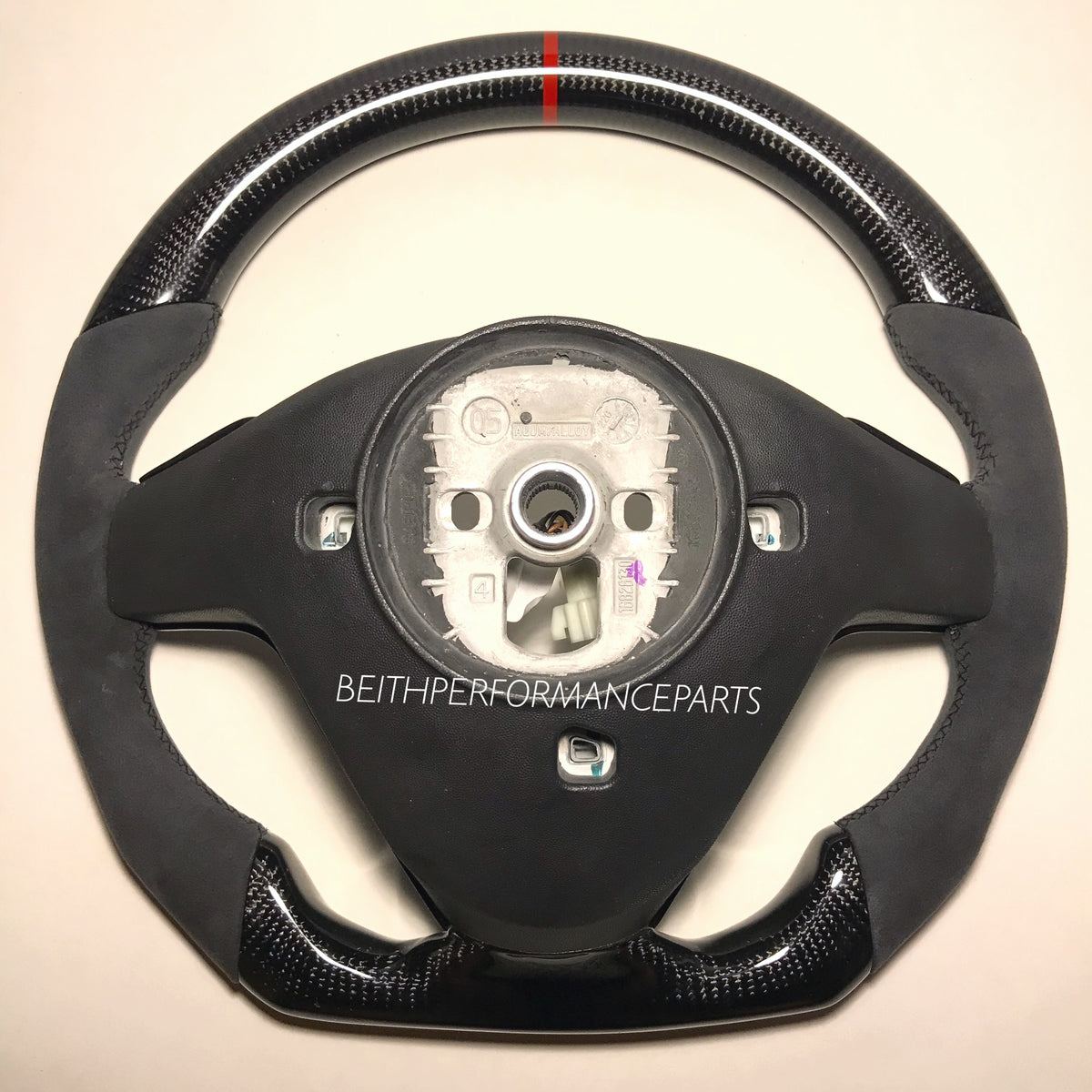 2004-2007 Cadillac CTS-V – Carbon – Black Stitching, Red Stripe