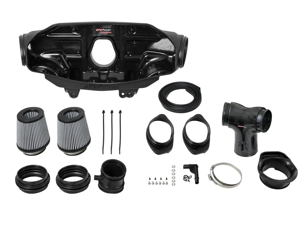 aFe Power Track Series Carbon Fiber Cold Air Intake System w/Pro DRY S Filters – Chevrolet C8 Corvette 2020–2026