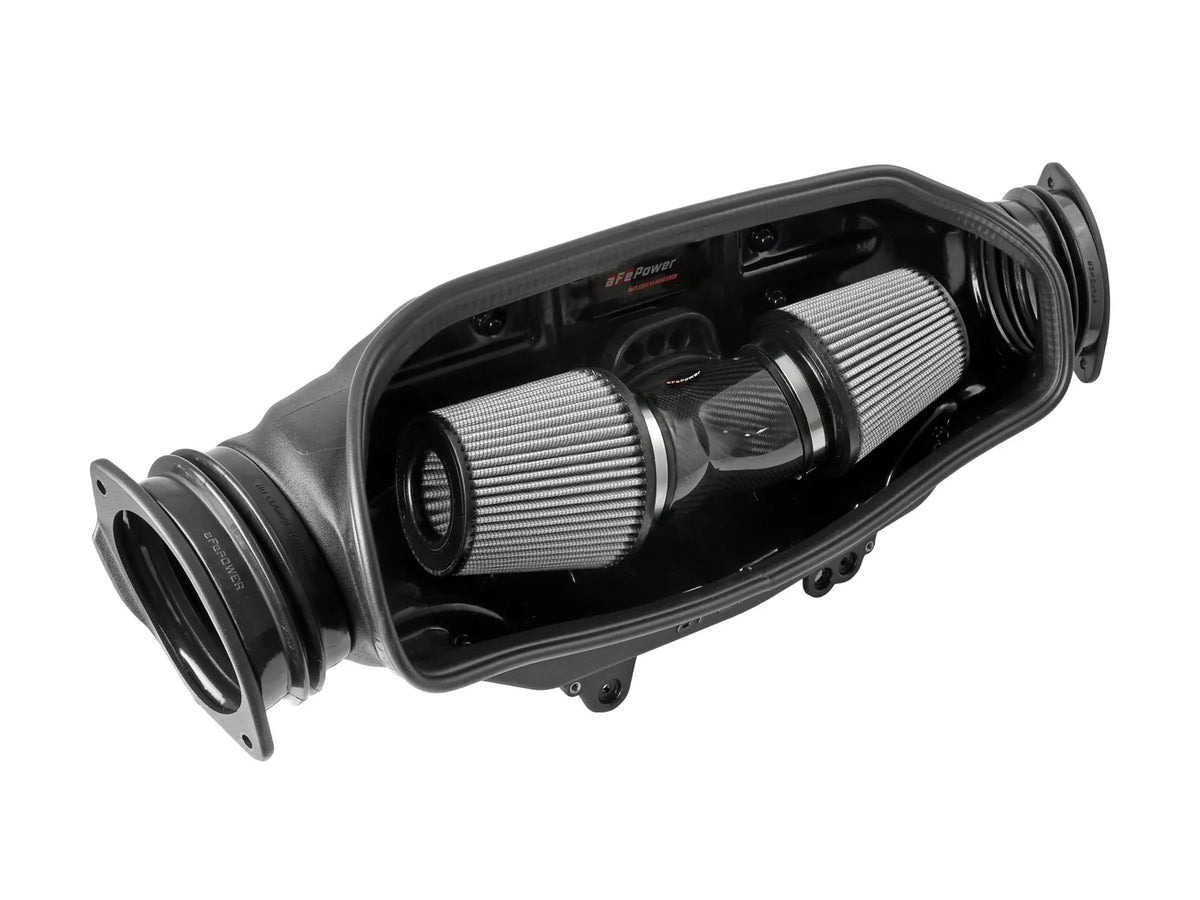 aFe Power Track Series Carbon Fiber Cold Air Intake System w/Pro DRY S Filters – Chevrolet C8 Corvette 2020–2026