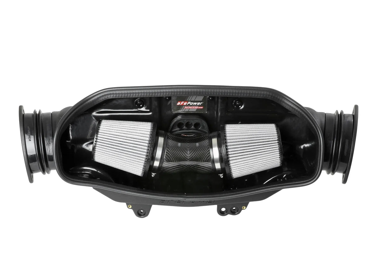 aFe Power Track Series Carbon Fiber Cold Air Intake System w/Pro DRY S Filters – Chevrolet C8 Corvette 2020–2026