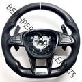 2015-2018 Mercedes – Carbon – White Stitching