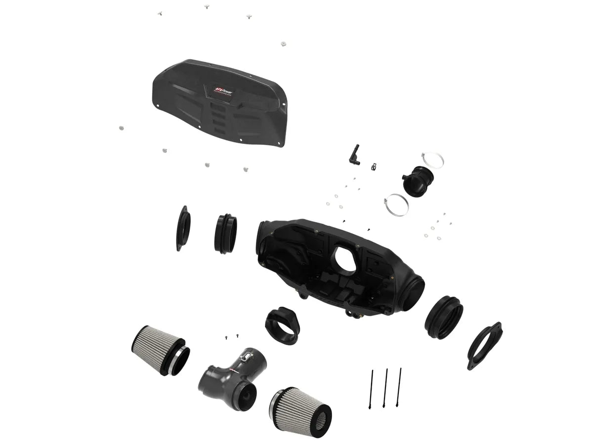 aFe Power Black Series Carbon Fiber Cold Air Intake System w/ Pro 5R Filters – Chevrolet C8 Corvette 2020–2026