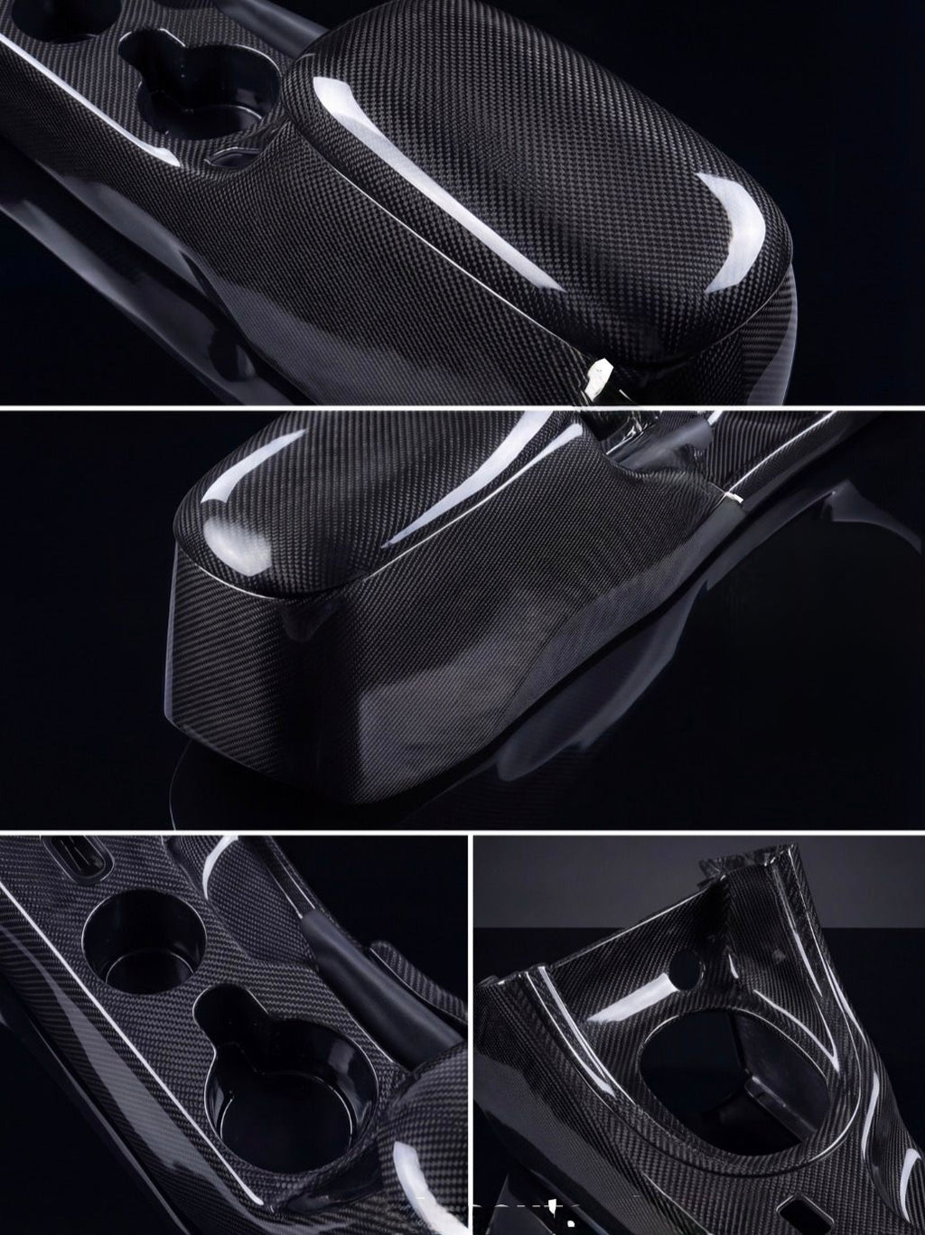 1999-2003 Ford Mustang GT Cobra Terminator Mach 1 Carbon Fiber Center Console image 2