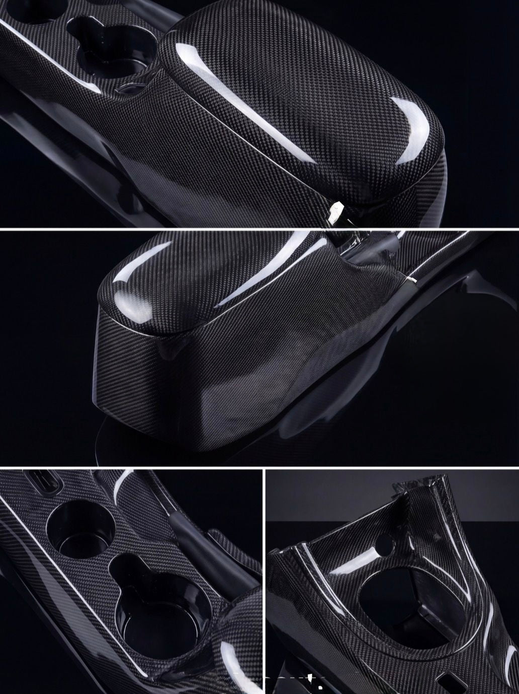 1999-2003 Ford Mustang GT Cobra Terminator Mach 1 Carbon Fiber Center Console image 2