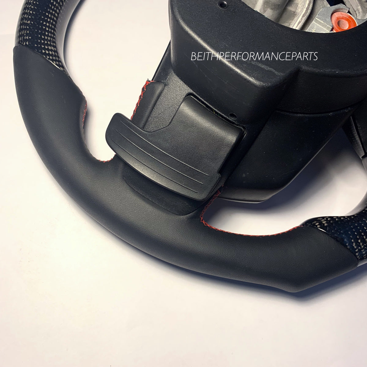 2018-2019 Ford Mustang – Carbon – NEW TOP SHAPE – Red Stitching