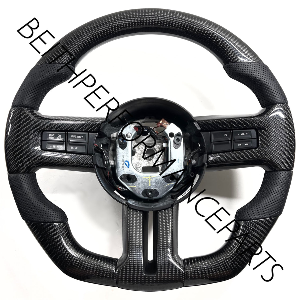 2011-2014 Ford Mustang – Carbon – Black Stitching
