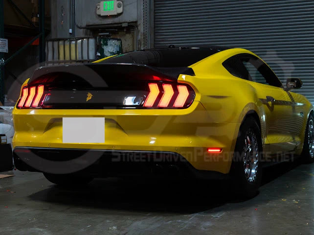 2015-2023 Ford Mustang S550 Euro RGB Sequential LED Taillights (Pair)