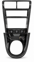 2001-2004 Ford Mustang Carbon Fiber Double Din Radio & Shifter Bezel Kit