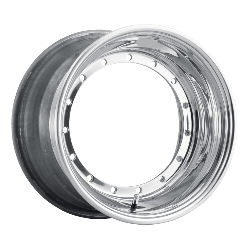 Weld Midget Direct Mount 13x7 / 5x9.75 / 4 BS - Polished Shell - Non-BL Wheel