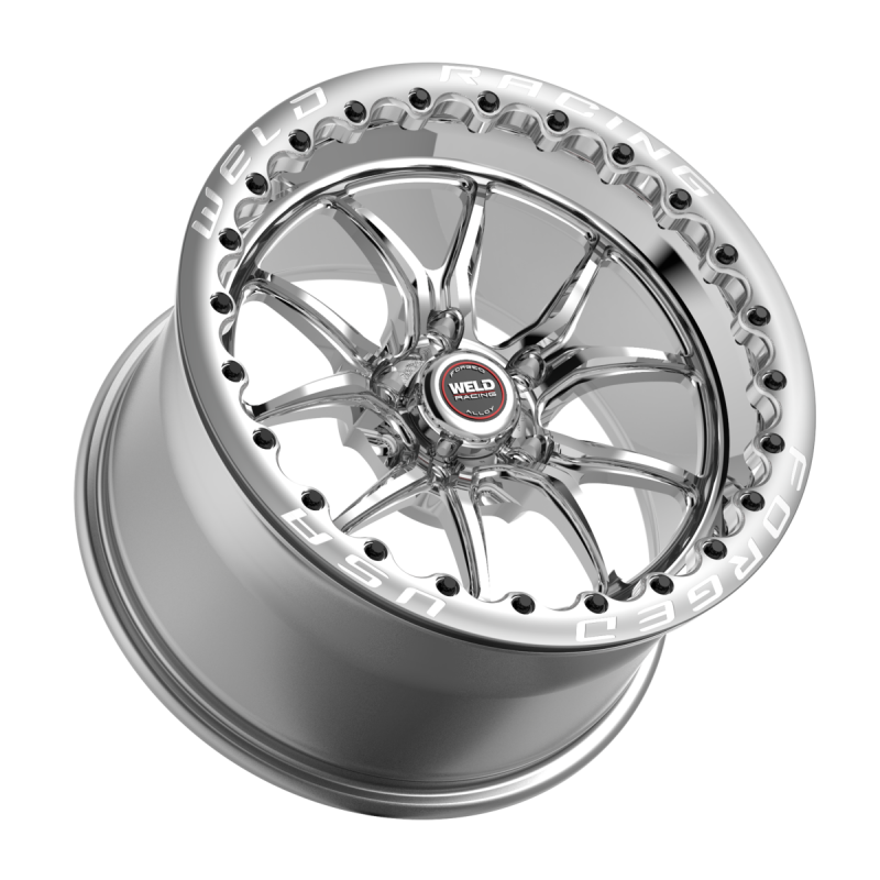 Weld S85 Beadlock 17x10/5x120/7.2 BS/3.18 HB-Polished Center-Polished Shell-Polished SBL Wheel