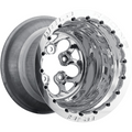 Weld Alpha-1 15x15 / 5x4.75 / 4 BS / 3.18 HB - Polished Center - Polished Shell - DBL Wheel