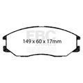 EBC 08-10 Kia Sorento 3.3 Greenstuff Front Brake Pads