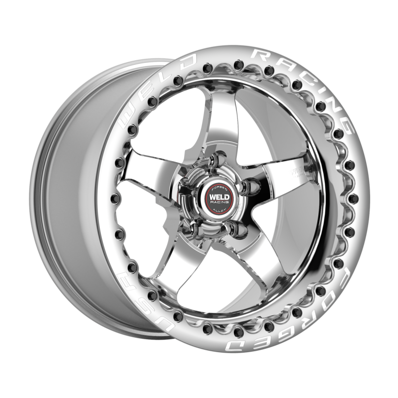 Weld S71 Beadlock 17x10/5x112/7.3 BS/3.18 HB-Polished Center-Polished Shell-Polished SBL Wheel