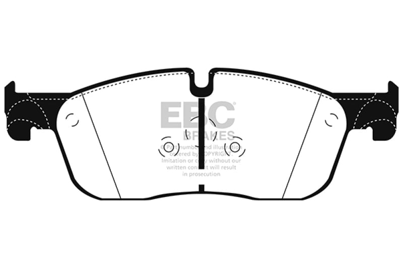 EBC 2015+ Land Rover Discovery Sport 2.0L Turbo Greenstuff Front Brake Pads