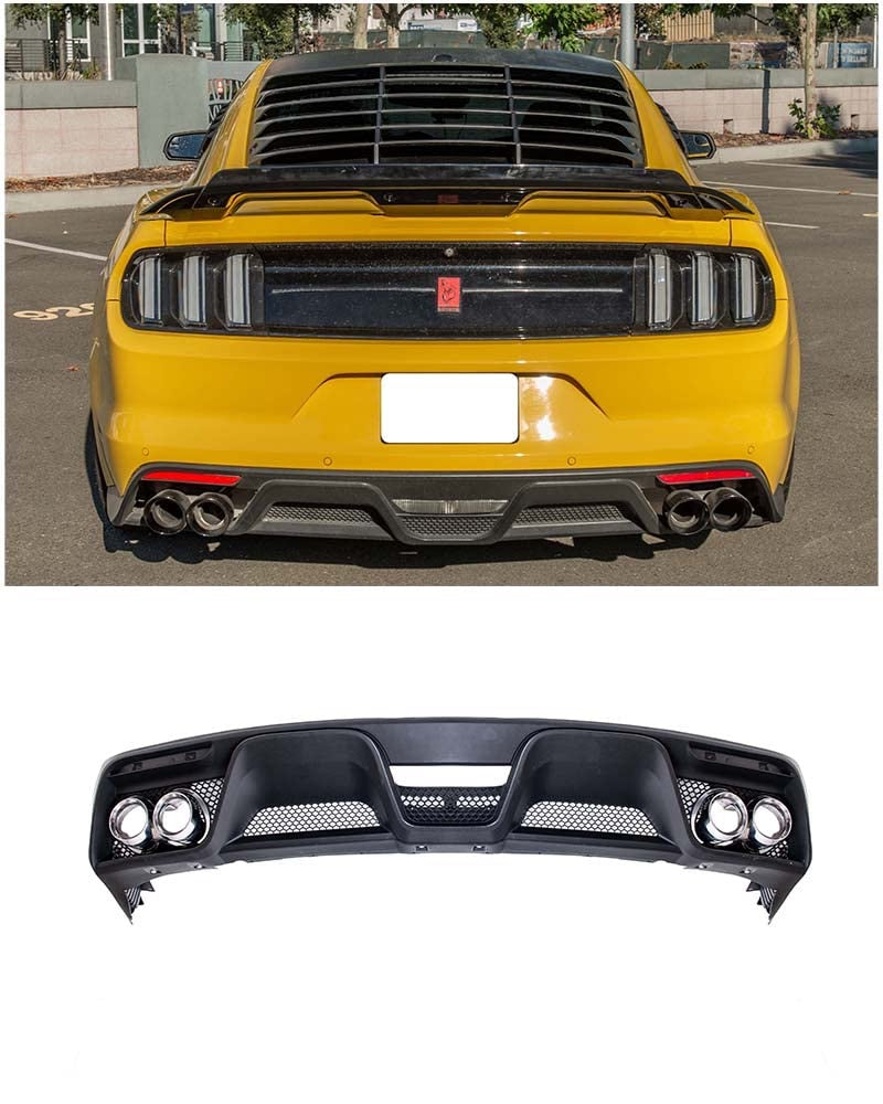 2015–2017 Ford Mustang GT350 Style Rear Bumper image 0