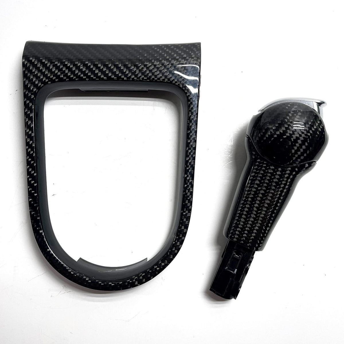 2015+ Ford Mustang – Carbon Auto Shifter + Bezel