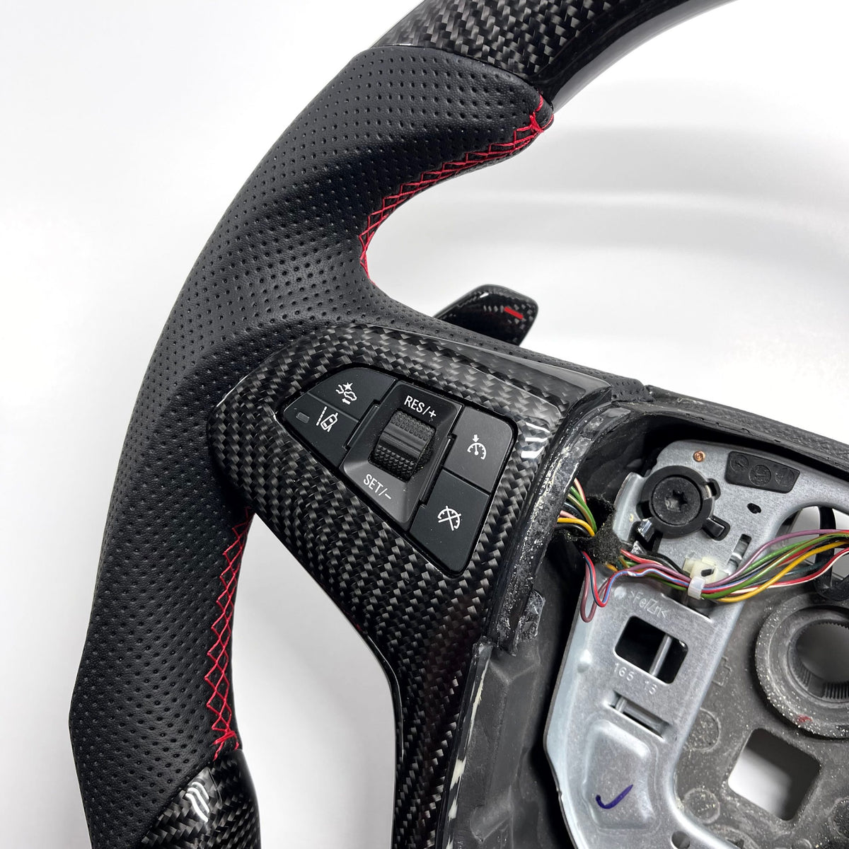 2014-2017 Chevrolet SS Sedan – Carbon – Red Stitching