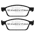 EBC 2013+ Ford Escape 1.6L/2.0L (Incl 4WD) Greenstuff Front Brake Pads