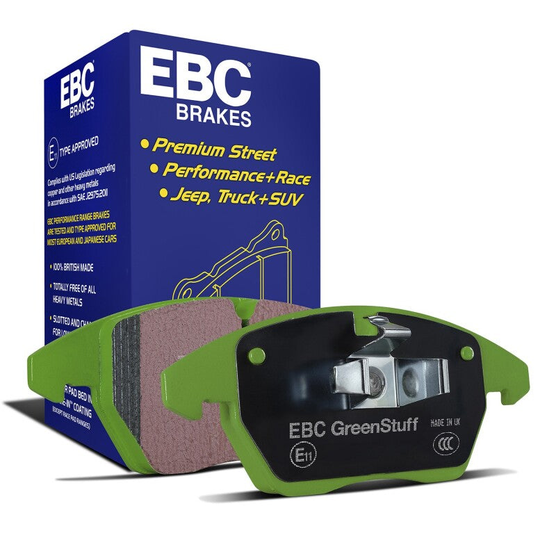 EBC 2016+ Nissan Titan 5.6L Greenstuff Rear Brake Pads