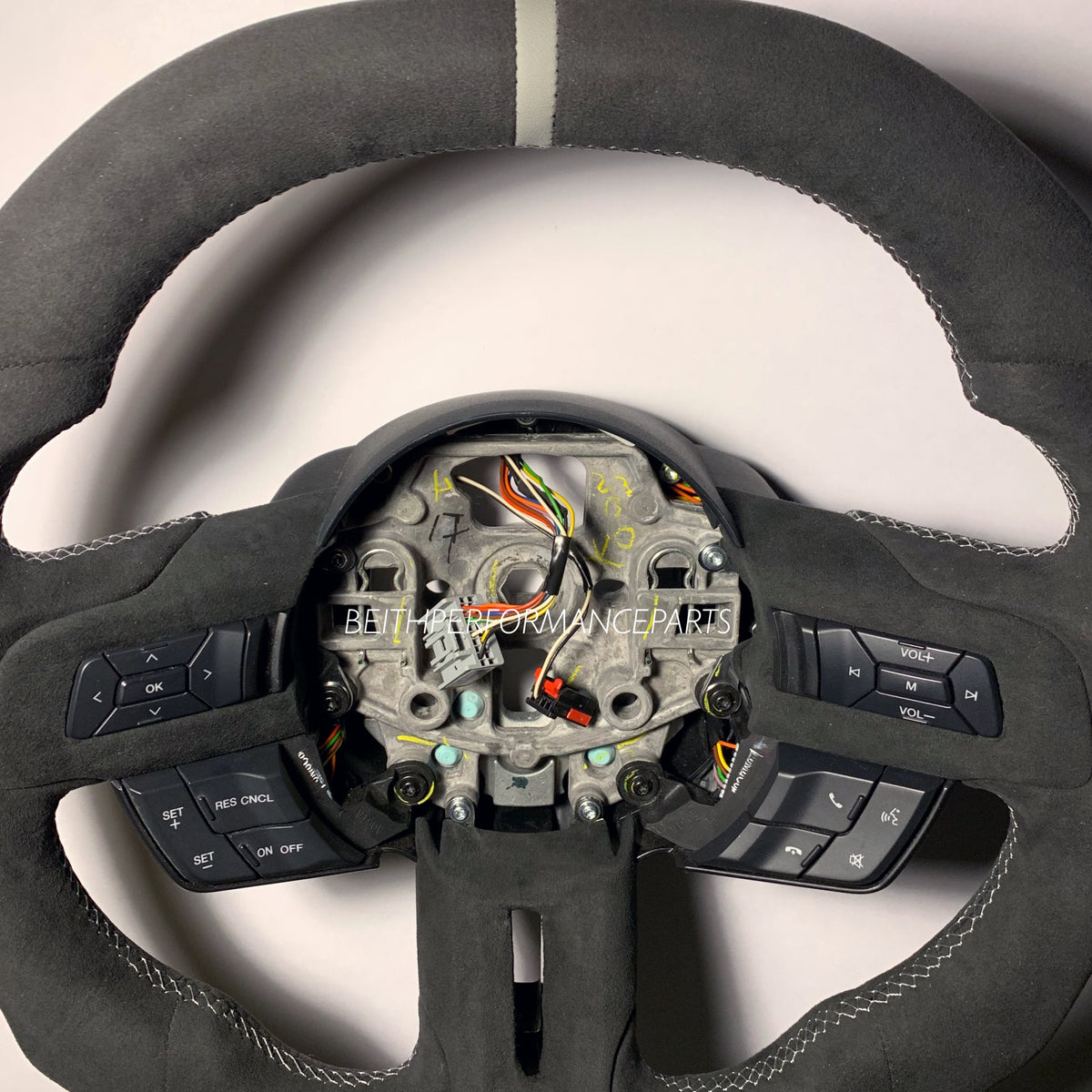 2015-2017 Ford Mustang – Full Alcantara + Alcantara Bezels