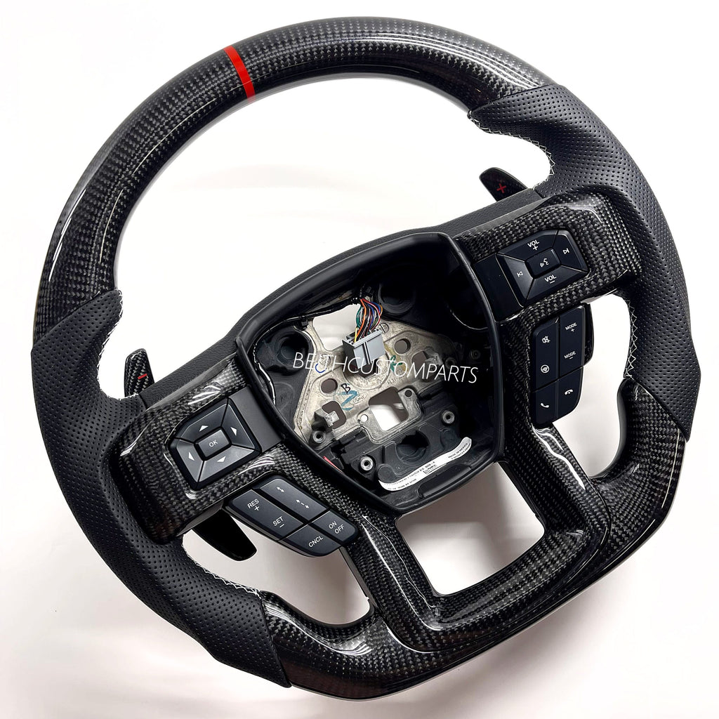 2017-2020 Ford SVT Raptor – Carbon – Grey Stitching