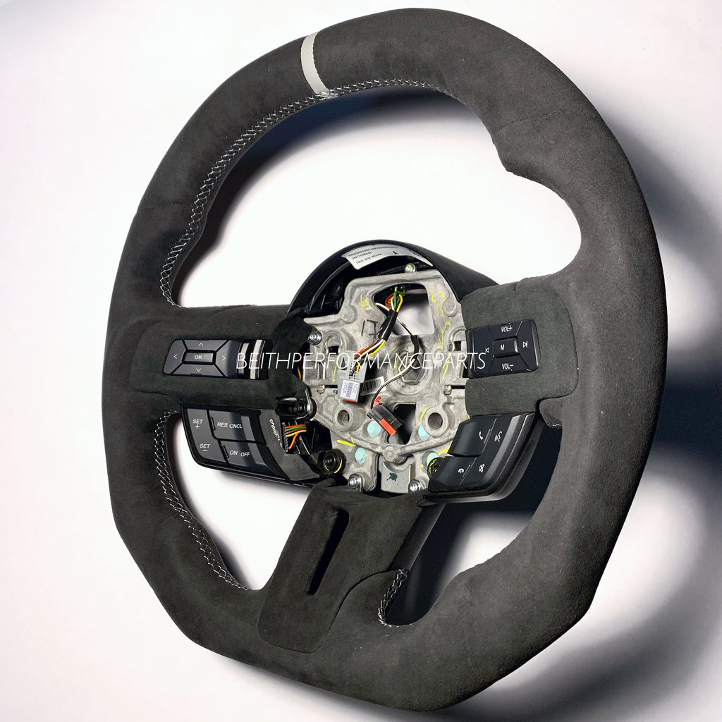 2015-2017 Ford Mustang – Full Alcantara + Alcantara Bezels