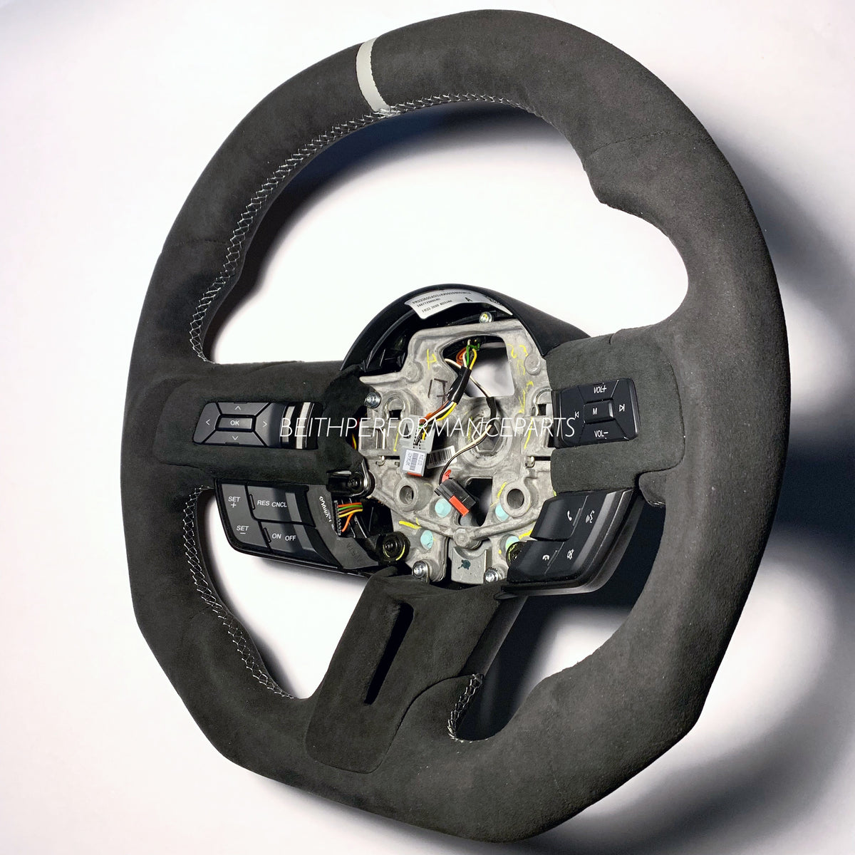 2015-2017 Ford Mustang – Full Alcantara + Alcantara Bezels