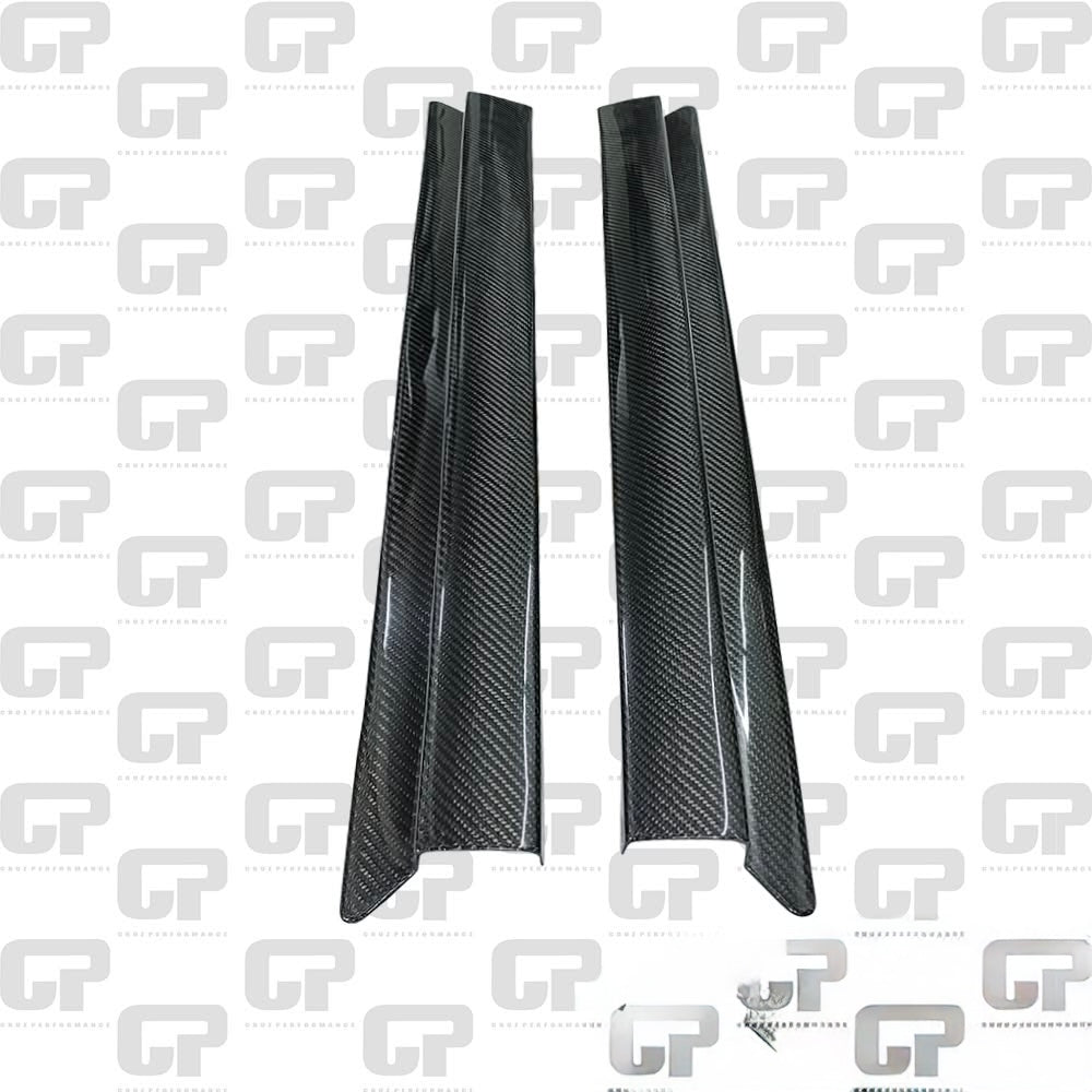 1994-2004 Ford Mustang Real Carbon Fiber One-Piece Door Sills