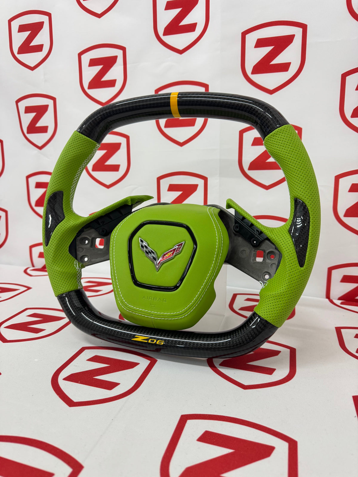 C8 Corvette Carbon Fiber Steering Wheel - Customizable