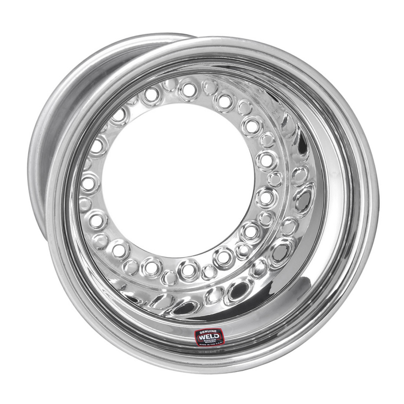 Weld Wide 5 XL 15x13 / 5x10.25 / 4 BS - Polished Shell - Non-BL Wheel