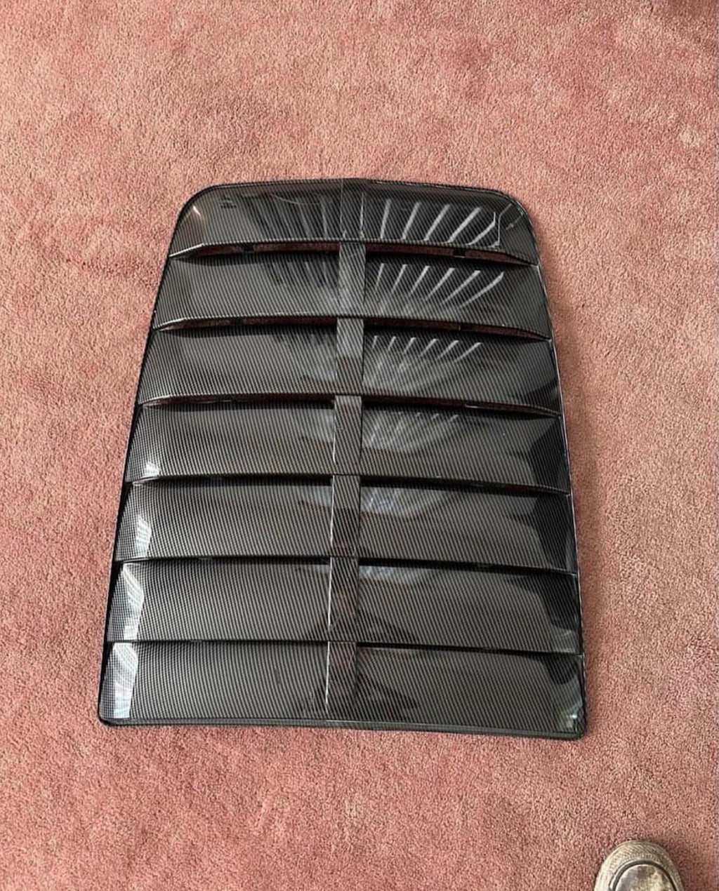 2018–2023 Ford Mustang GT500 Style Hood with Window Opening image 1