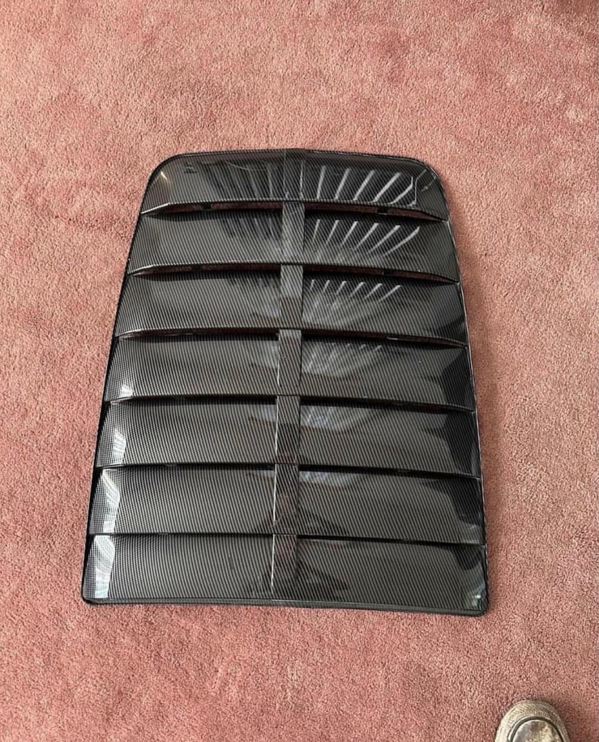 2018–2023 Ford Mustang GT500 Style Hood with Window Opening image 1