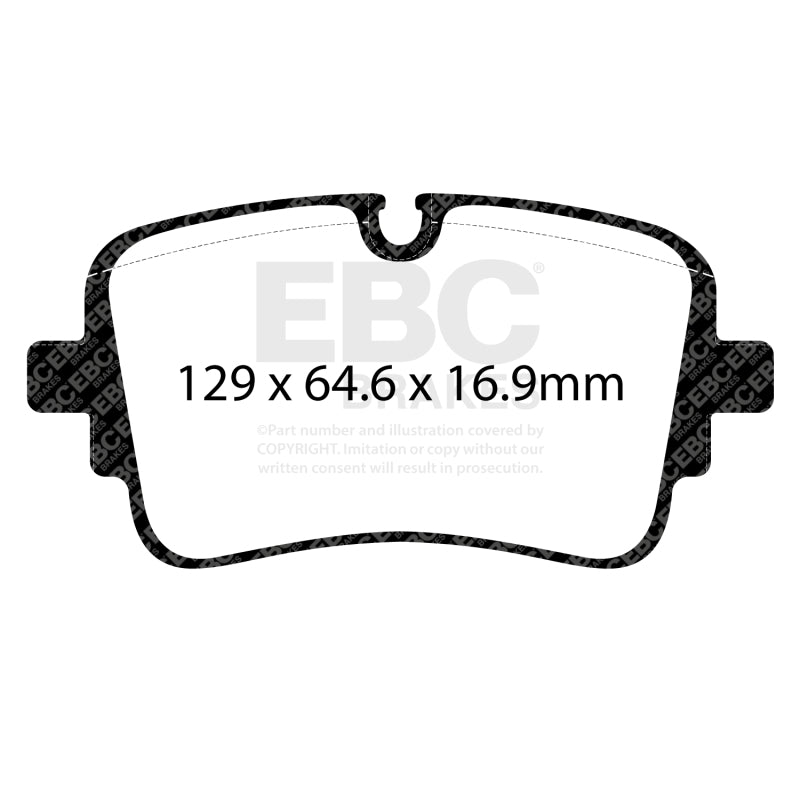 EBC 20-24 Audi A8 Quattro D5 3.0T/Electric Hybrid Bluestuff Rear Brake Pads