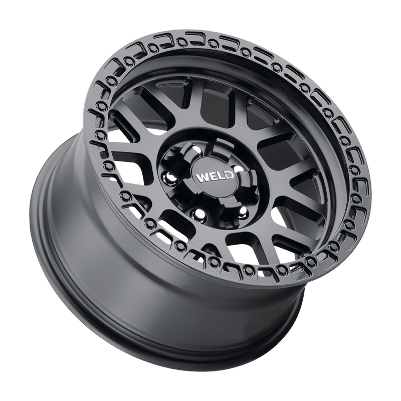Weld Off-Road W104 20X10 Cinch Beadlock 5X127 5X139.7 ET-18 BS4.75 Satin Black - Non-BL