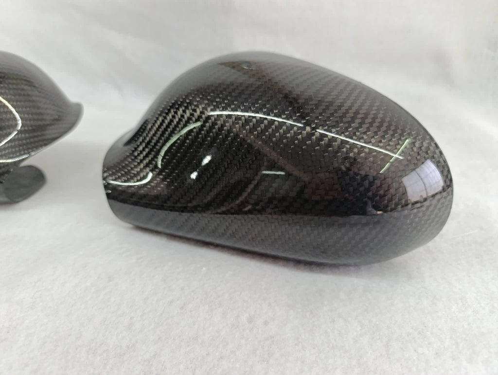 1994-2004 Ford Mustang Carbon Fiber Mirror Covers - Non-Folding (Pair)