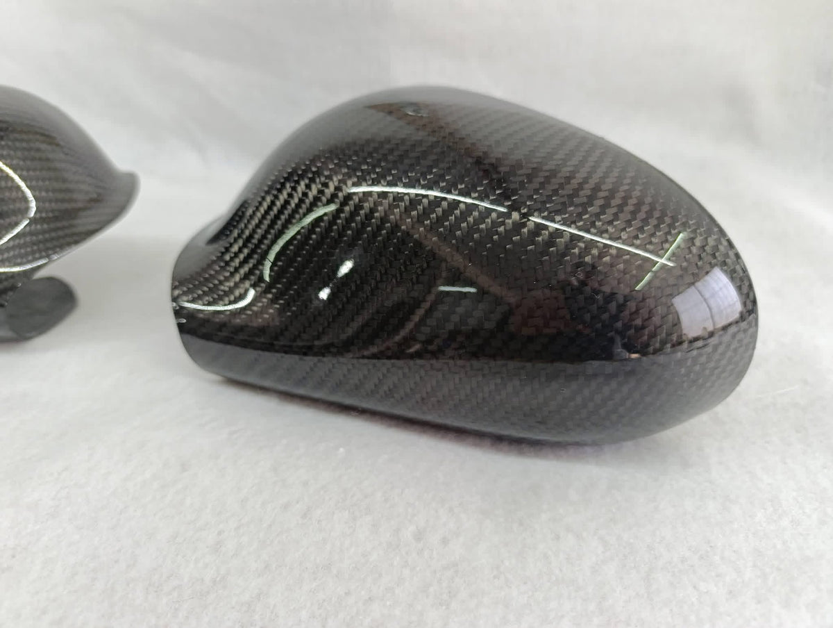 1994-2004 Ford Mustang Carbon Fiber Mirror Covers - Non-Folding (Pair)