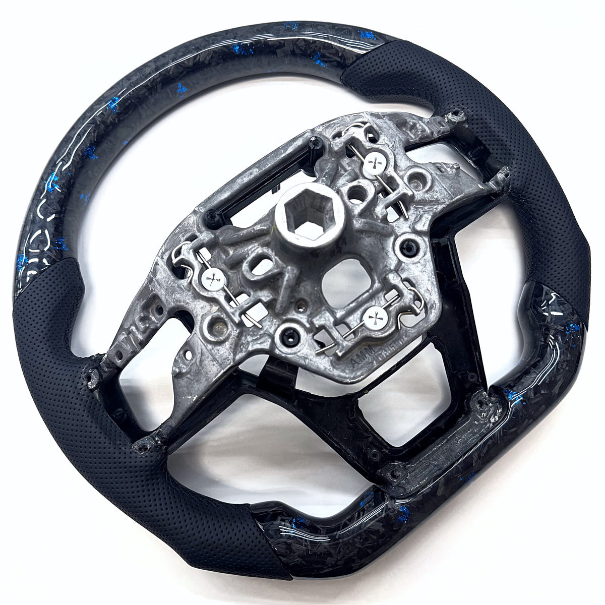 2024+ Ford Mustang Carbon Fiber Steering Wheel - HEATED - Custom Order image 2