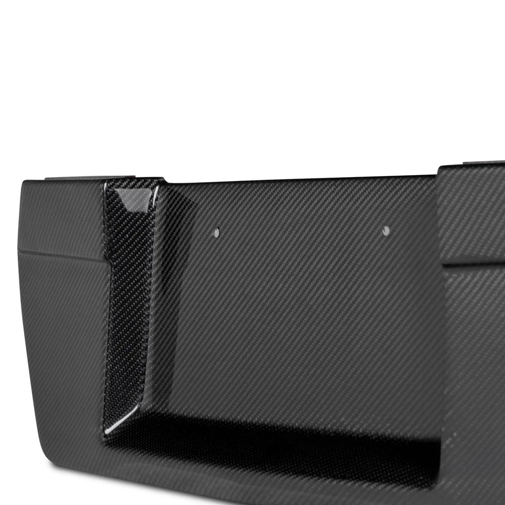 2020-2026 Corvette C8 Carbon Fiber License Plate Backing for Stingray Rear Bumper