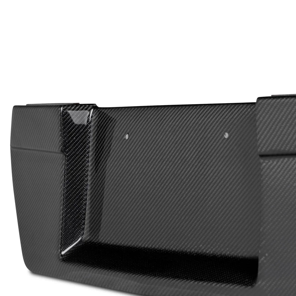 2020–2026 Corvette C8 Carbon Fiber License Plate Backing – Stingray OEM Rear Bumper