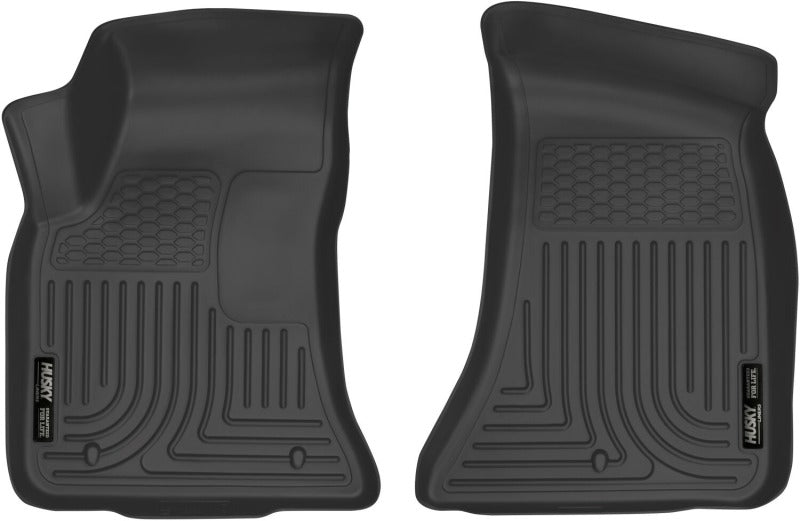 Husky Liners 16-23 Dodge Challenger RWD WeatherBeater Front Floor Liner - Black