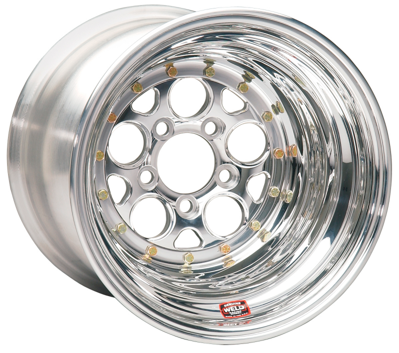 Weld Magnum 15x14 / 5x4.5 / 4 BS / 3.18 HB - Polished Center - Polished Shell - Non-BL Wheel