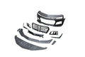 2010-2015 Chevy Camaro ZL1 1LE Track Package Front Bumper Conversion 11pcs Full Kit Flat BLK Body Kit image 0