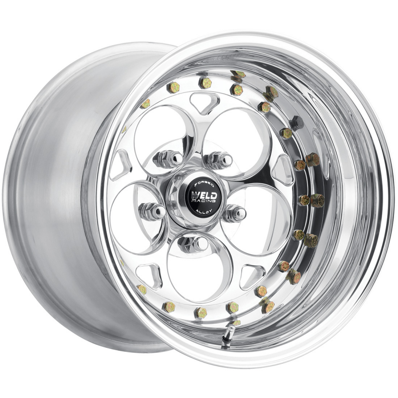 Weld Magnum III 15x8 / 5x120 / 5.5 BS / 3.18 HB - Polished Center - Polished Shell - Non-BL Wheel