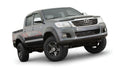 Husky Liners 11-13 Toyota Hilux Pocket Style Fender Flares 4pc - Black