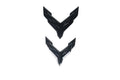 Corvette C8 Z06 Dark Stealth Crossed Flags Emblem Kit – OEM GM