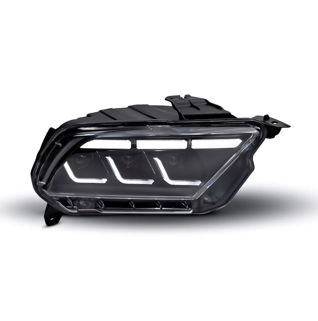 2010-2014 S197 Ford Mustang S650
Style LED Headlights W/ Amber
Sequential Turn Signal (Pair)