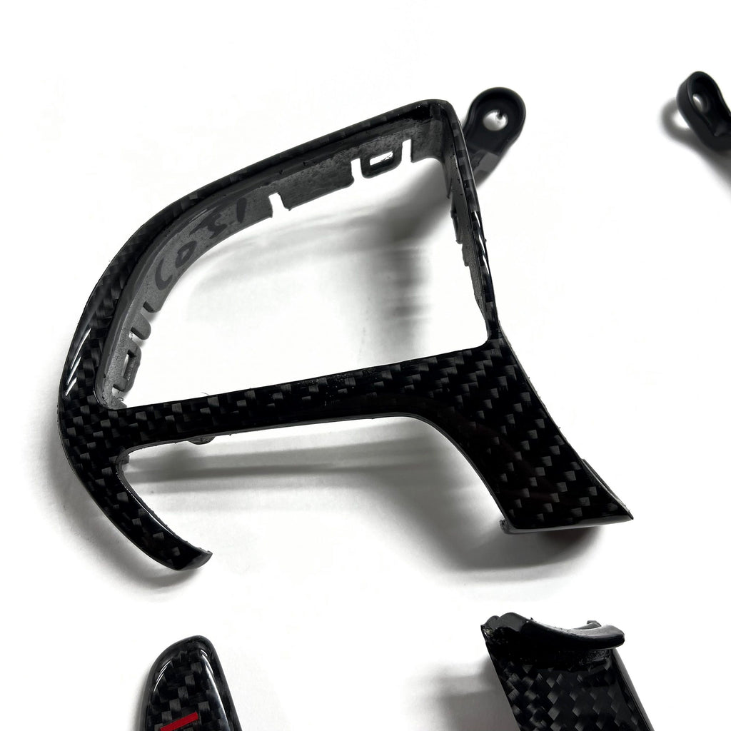 2015+ Dodge Charger/Challenger – Carbon Trim + Paddles
