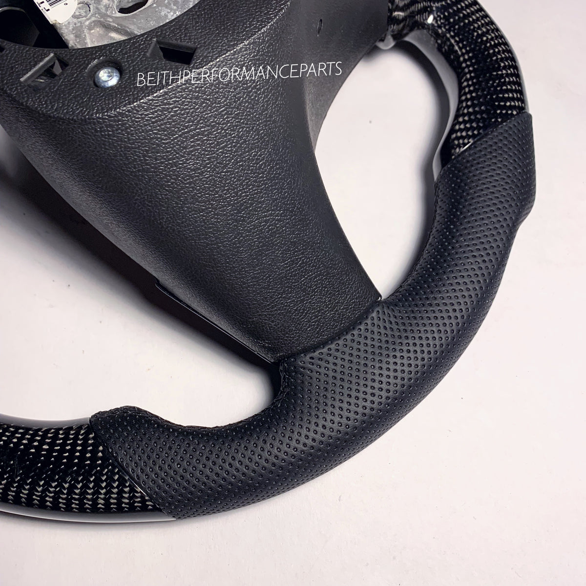 2009-2013 Chevrolet Corvette ZR1 – Carbon – Black Stitching, Blue Stripe