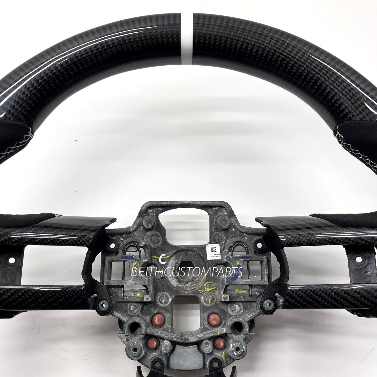2020+ Mustang GT500 – Carbon – White Stitching
